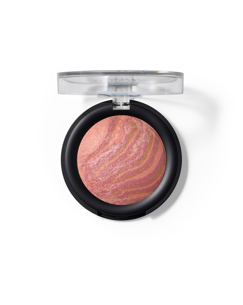 Baked Shimmer Peach Blush